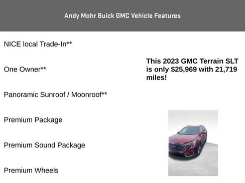 Used 2023 GMC Terrain SLT image 8
