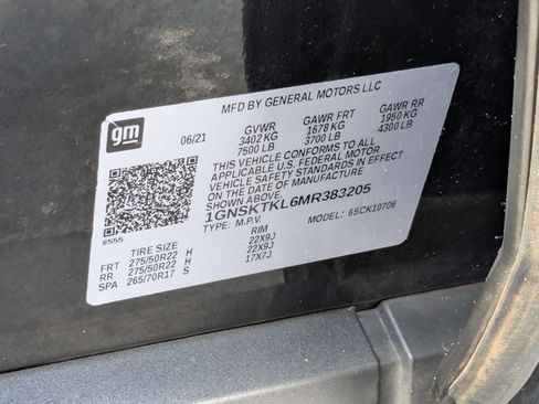 Used 2021 Chevrolet Tahoe High Country AWD/4WD image 15