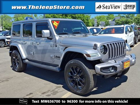 Certified 2021 Jeep Wrangler Unlimited Sahara AWD/4WD image 1