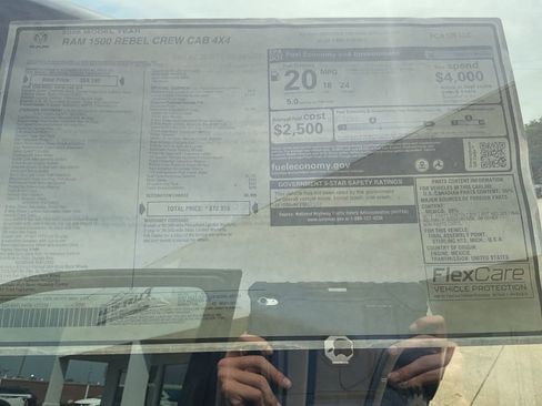 New 2026 RAM 1500 Rebel w/ Rebel Level 2 Equipment Group image 20