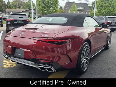 Certified 2022 Mercedes-Benz SL 55 AMG 4MATIC image 7