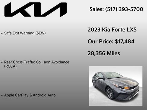 Used 2023 Kia Forte LXS w/ LXS Technology Package image 17