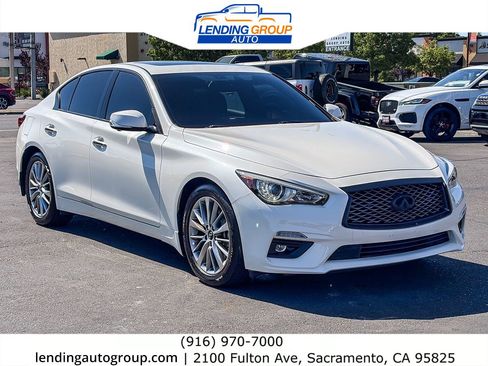 Used 2023 INFINITI Q50 Luxe w/ Cargo Package RWD image 5