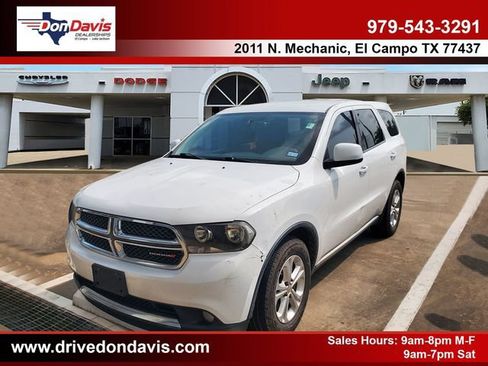 Used 2013 Dodge Durango SXT w/ Popular Equipment Group RWD image 1