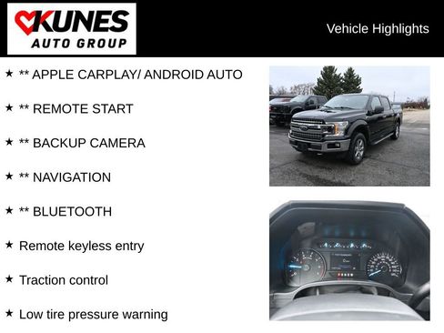 Used 2018 Ford F150 XLT w/ Equipment Group 302A Luxury image 2
