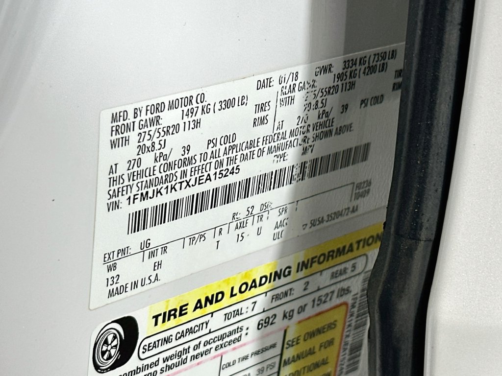 Used 2018 Ford Expedition Max Limited w/ Equipment Group 301A RWD image 27