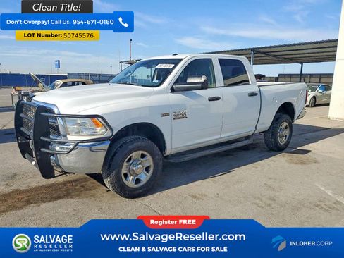 Used 2018 RAM 2500 Tradesman w/ Chrome Appearance Group AWD/4WD image 1
