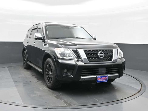 Used 2019 Nissan Armada Platinum w/ Captain's Chairs Package image 2