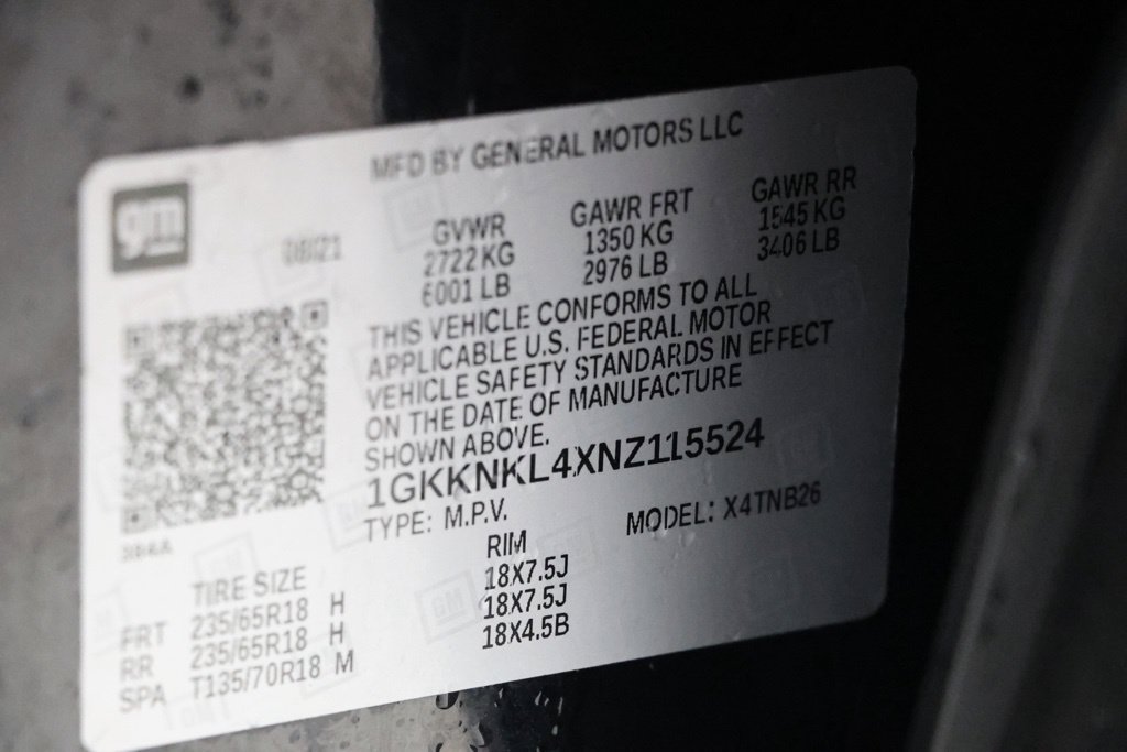Used 2022 GMC Acadia SLE FWD image 34