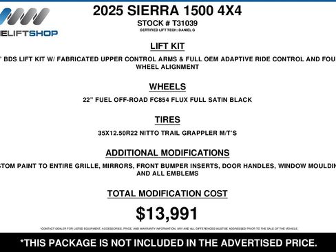 Used 2025 GMC Sierra 1500 Denali Ultimate image 2