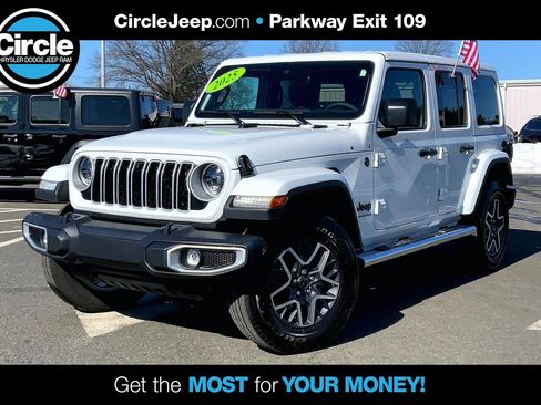 Used 2025 Jeep Wrangler Sahara w/ Safety Group image 1