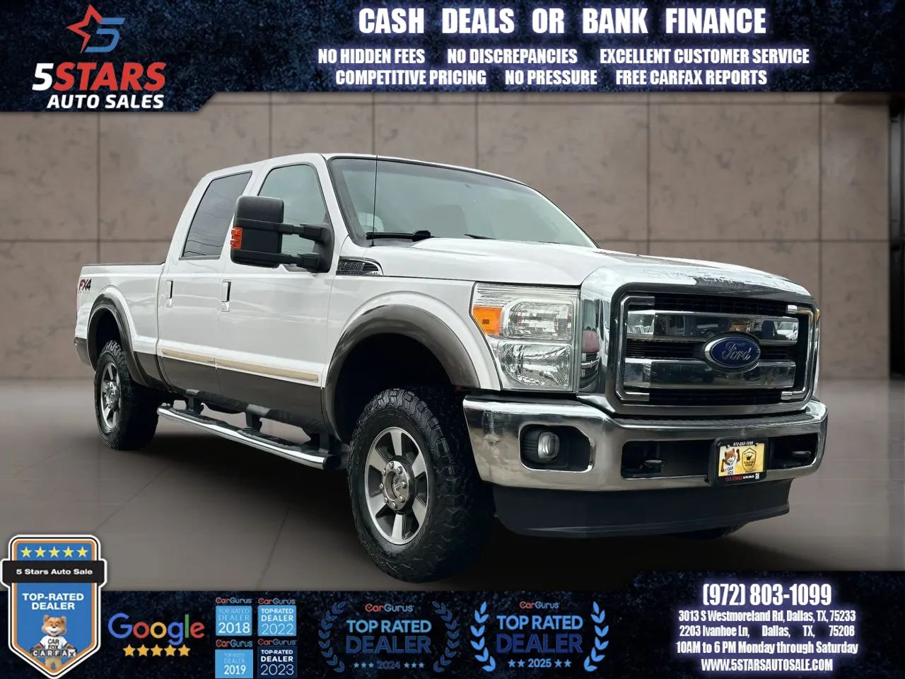 Used 2015 Ford F250 Lariat w/ Lariat Ultimate Package AWD/4WD image 1