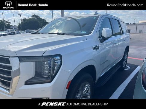 Used 2021 GMC Yukon SLT w/ SLT Luxury Plus Package RWD image 1