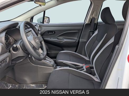 Certified 2025 Nissan Versa S w/ Trunk Package FWD image 14