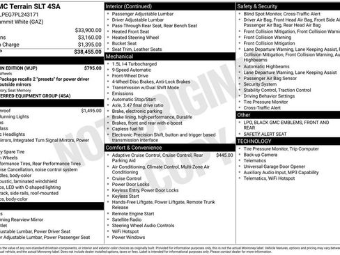 Used 2023 GMC Terrain SLT w/ Elevation Edition FWD image 16