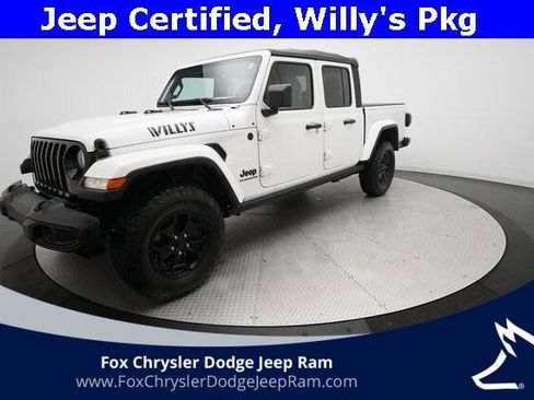Certified 2021 Jeep Gladiator Willys image 1