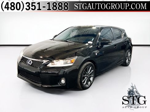Used 2012 Lexus CT 200h Premium w/ Premium Audio Pkg (F Sport) FWD image 1