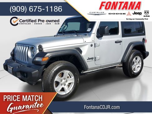 Certified 2023 Jeep Wrangler Sport image 1