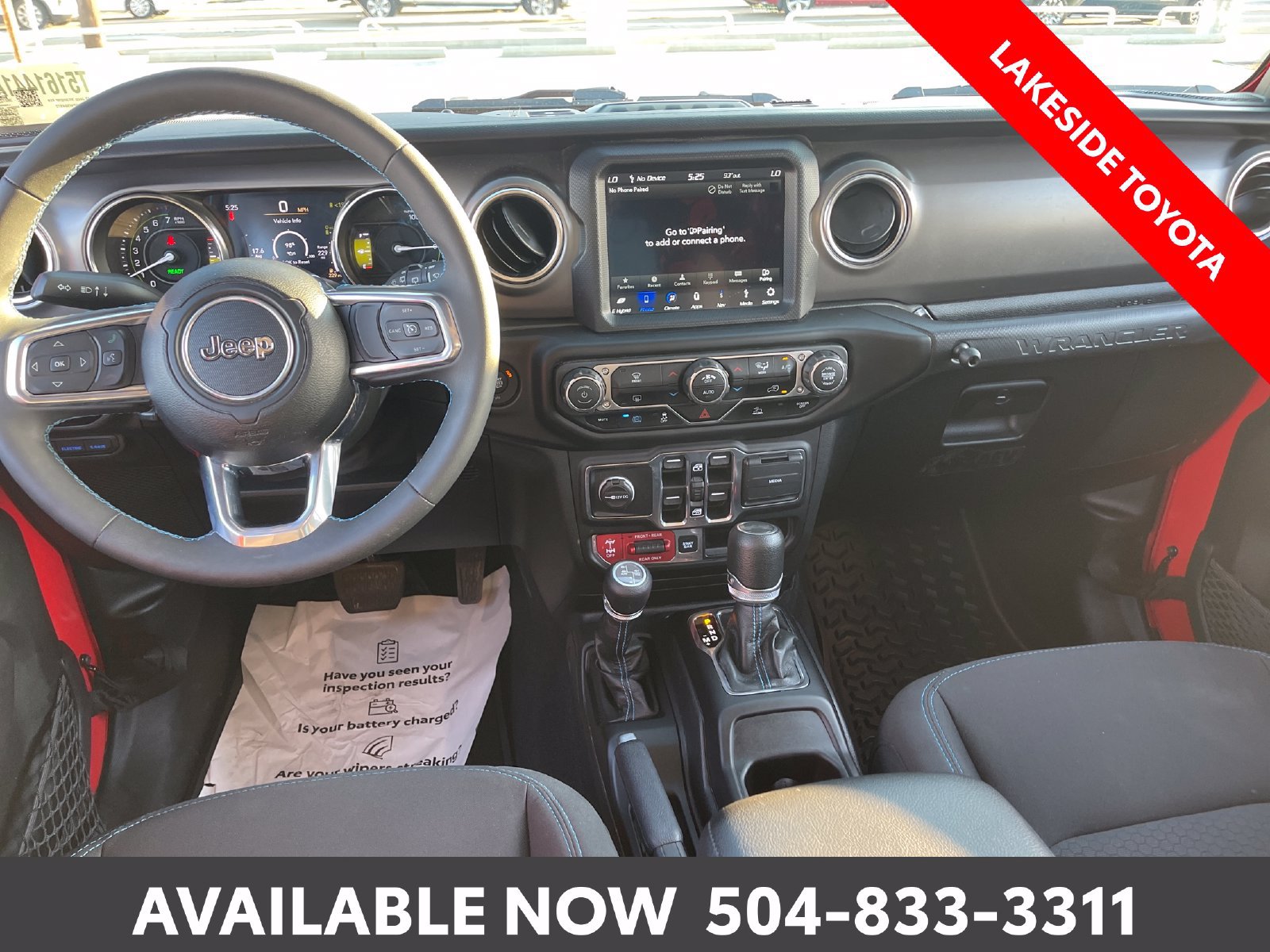 Used 2023 Jeep Wrangler Unlimited Rubicon 4xe AWD/4WD image 21
