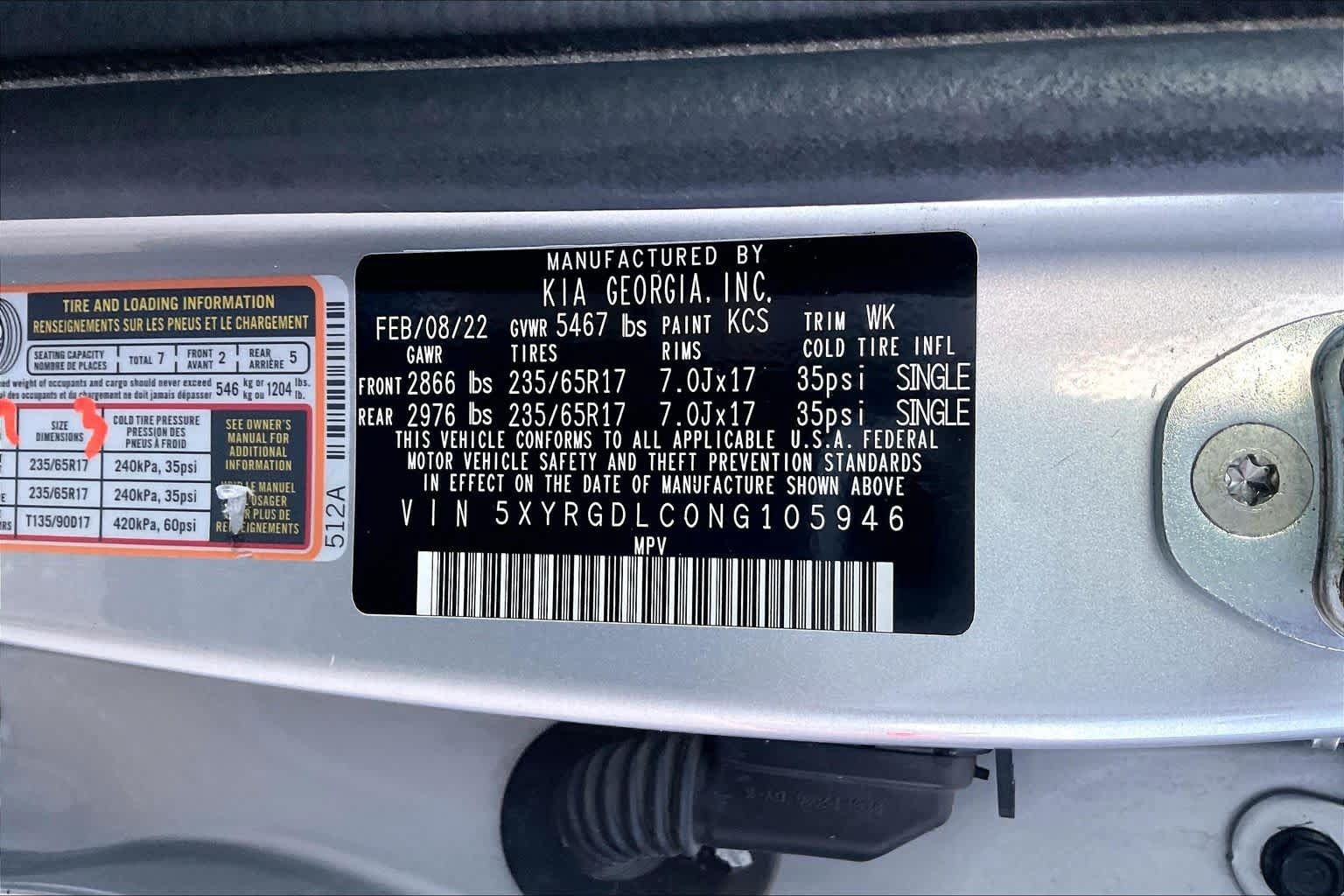 Used 2022 Kia Sorento LX AWD/4WD image 34
