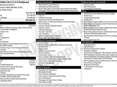 New 2026 MAZDA CX-5 Preferred AWD/4WD image 31