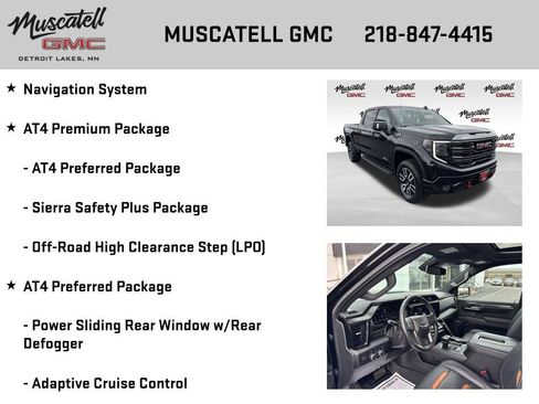 Used 2022 GMC Sierra 1500 AT4 w/ AT4 Premium Package AWD/4WD image 6