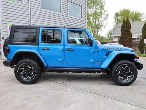 Used 2023 Jeep Wrangler Unlimited Rubicon 4xe w/ Steel Bumper Group AWD/4WD image 2