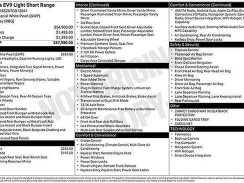 New 2026 Kia EV9 Light image 16