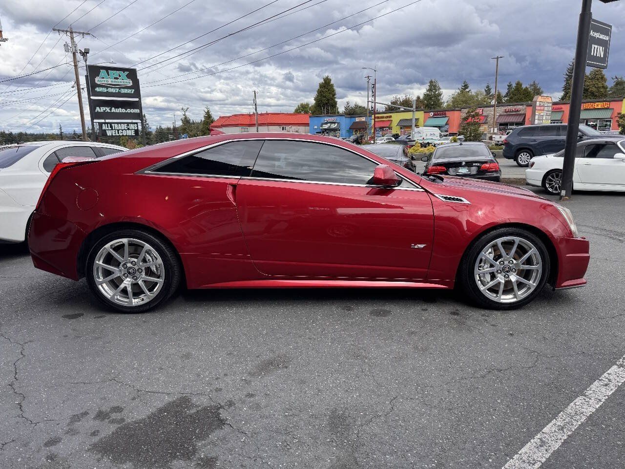 Used 2013 Cadillac CTS V w/ Wood Trim Package RWD image 8