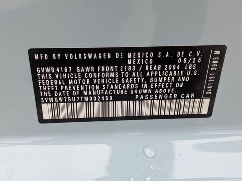 New 2026 Volkswagen Jetta SEL image 20