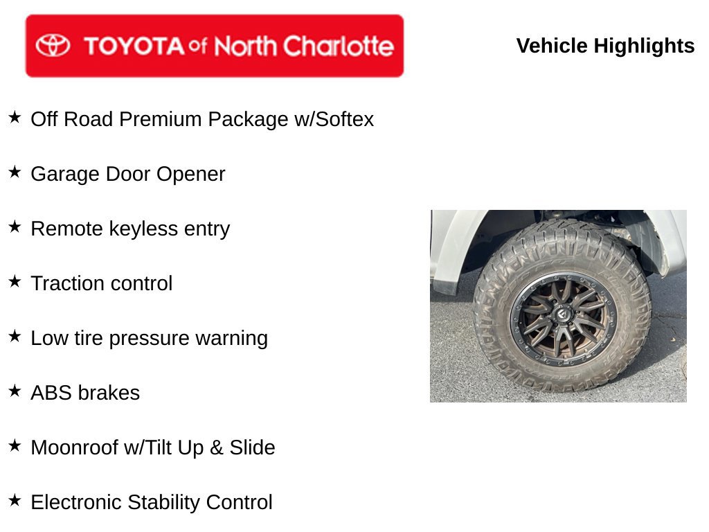 Used 2018 Toyota 4Runner TRD Off-Road Premium AWD/4WD image 5