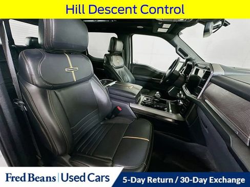 Certified 2023 Ford F150 Platinum w/ Equipment Group 701A High image 36