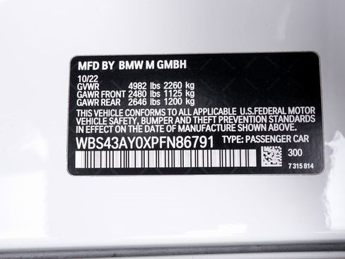 Used 2023 BMW M3 Competition w/ M Carbon Exterior Package image 75