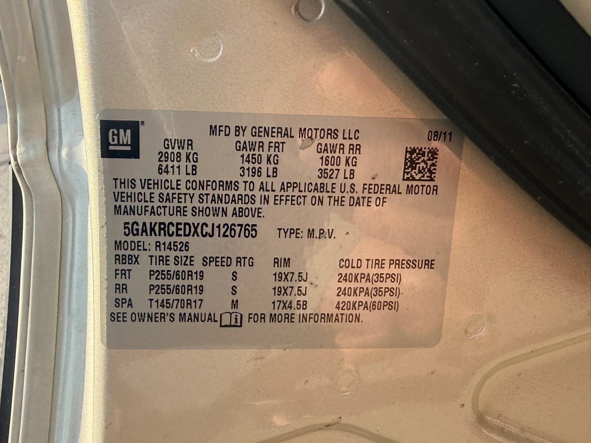 Used 2012 Buick Enclave Leather FWD image 5