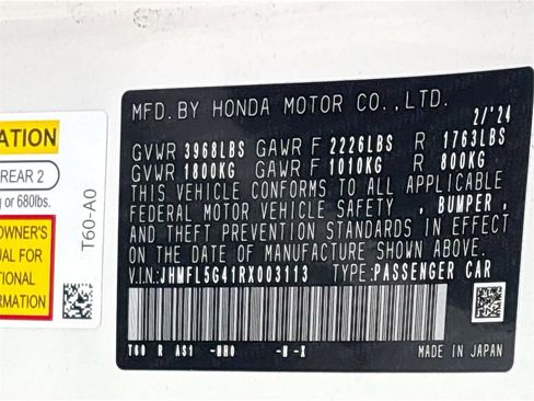 Used 2024 Honda Civic Type R image 31