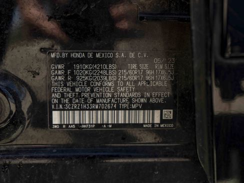 Used 2024 Honda HR-V LX image 42