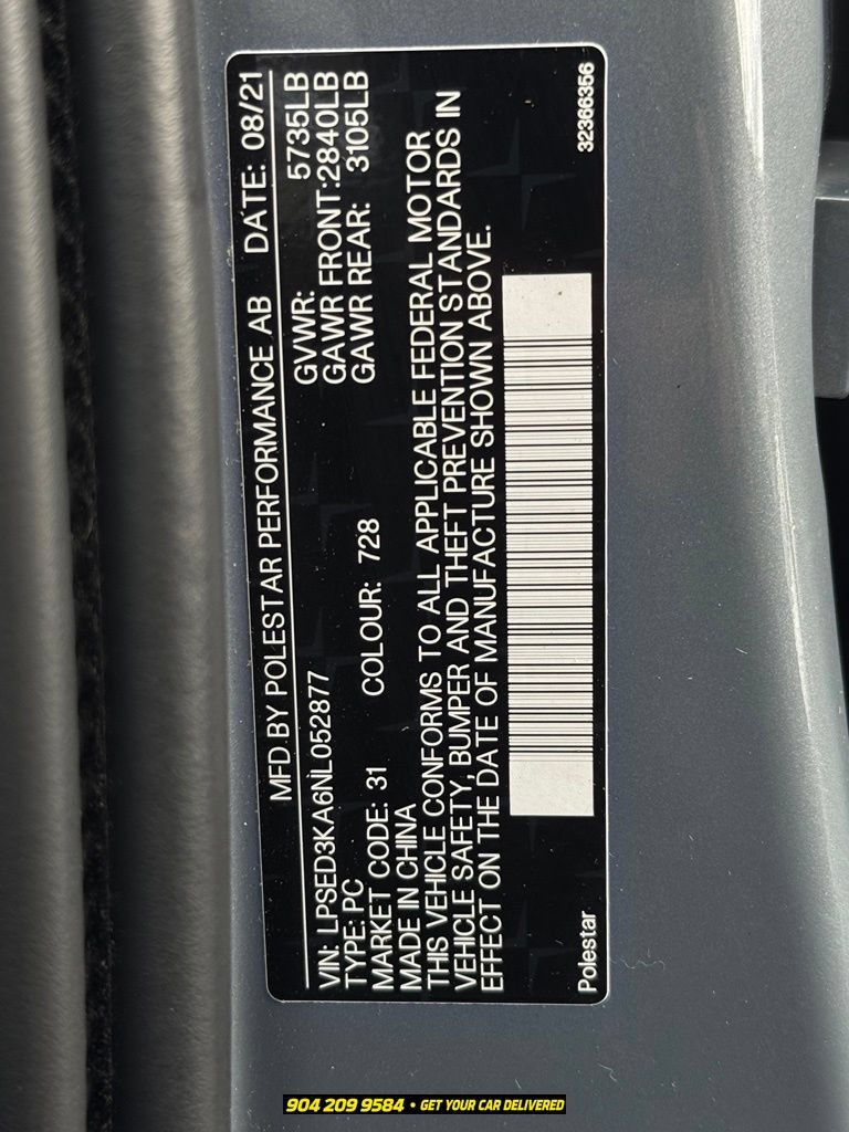 Used 2022 Polestar Polestar 2 w/ Plus Package AWD/4WD image 13