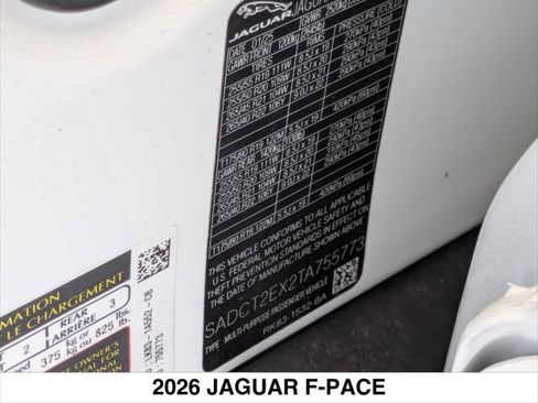 New 2026 Jaguar F-PACE R-Dynamic S image 14