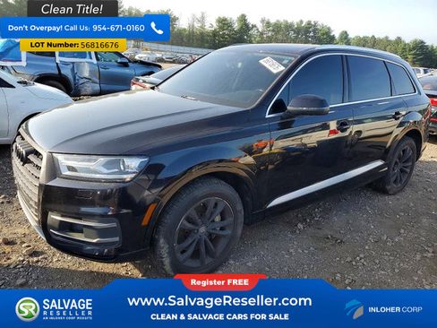 Used 2017 Audi Q7 3.0T Premium AWD/4WD image 1