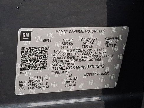 Used 2019 Chevrolet Traverse LT w/ LPO, Floor Liner Package image 26