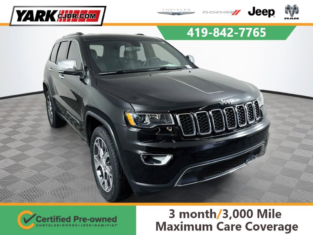 Certified 2019 Jeep Grand Cherokee Limited AWD/4WD 360° Tour