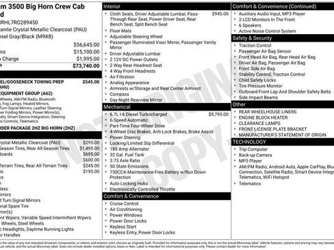 Used 2024 RAM 3500 Big Horn image 36