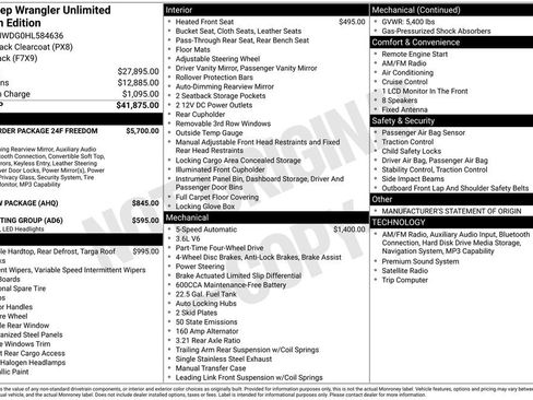 Used 2017 Jeep Wrangler Unlimited Sport image 6