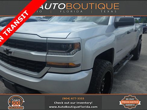 Used 2018 Chevrolet Silverado 1500 Custom w/ Custom Value Package RWD image 1