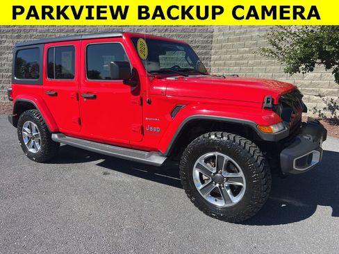 Used 2020 Jeep Wrangler Unlimited Sahara image 1