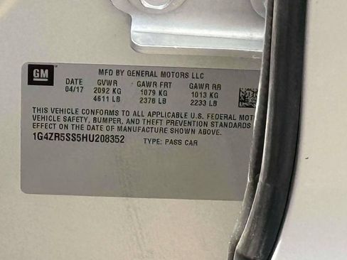 Used 2017 Buick LaCrosse Premium w/ Sun and Shade Package FWD image 13