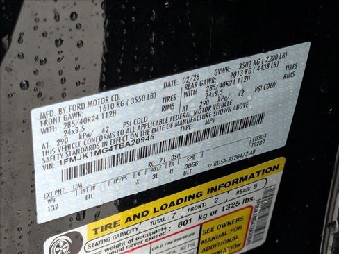 New 2026 Ford Expedition Max Platinum w/ Stealth Performance Package image 17