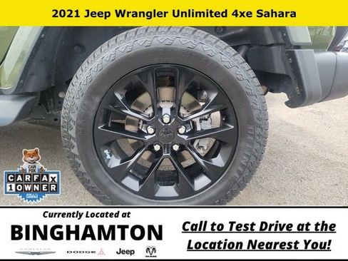 Used 2021 Jeep Wrangler Unlimited Sahara w/ Dual Top Group AWD/4WD image 16