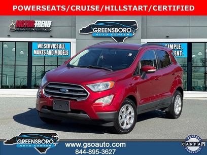 Used 2018 Ford EcoSport SE
