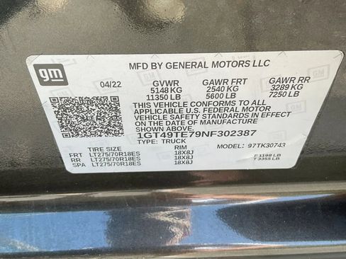 Used 2022 GMC Sierra 3500 SLE w/ SLE Convenience Package AWD/4WD image 22